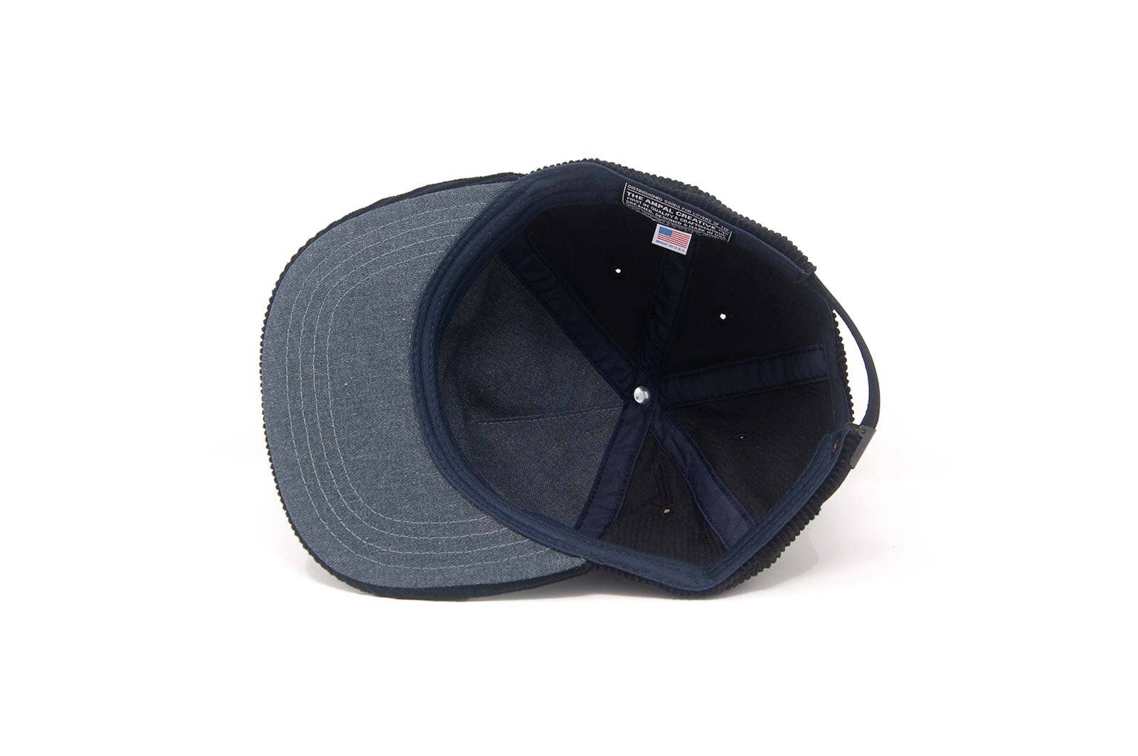 The Ampal Creative - Wholesale Flat Brim Cap - Men's - Friend of the Devil II - Black2