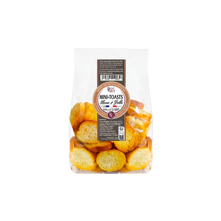 Mini Rostade Toasts 150g - 9065 för wholesale av Maison RGEY