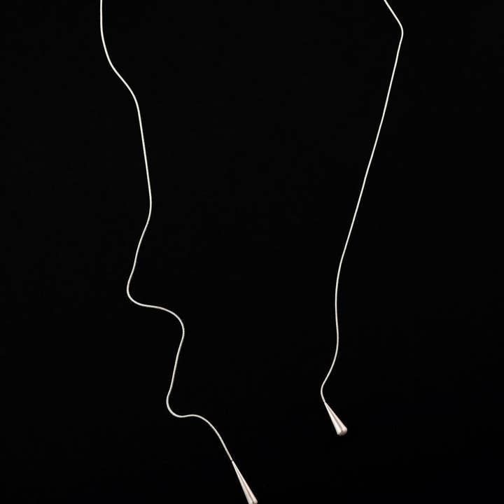 Colar Envolvente Elle em Prata por atacado de Steward & James