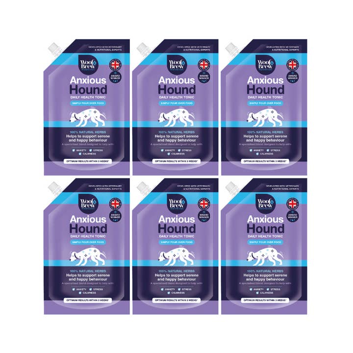 WOOF&BREW LTD – wholesale Pet supplement – Dog – Anxious Hound for Nervous & Stressed Dogs3