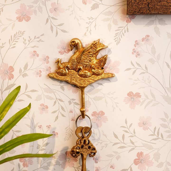 Gold 12 Piece Kids Wall Hooks Decorative Hanger (Gold) for wholesale on Faire1