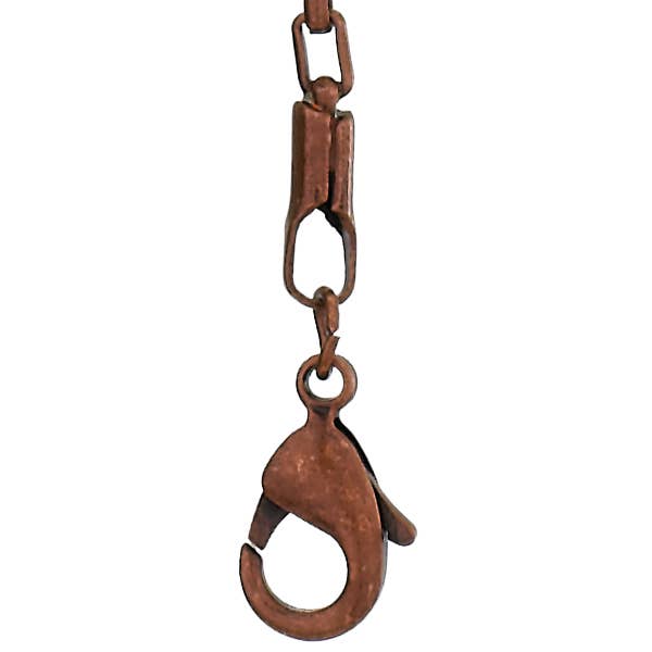 Tiger Mountain Jewelry - Wholesale Link & Chain Necklace - Long Copper Link Chain0