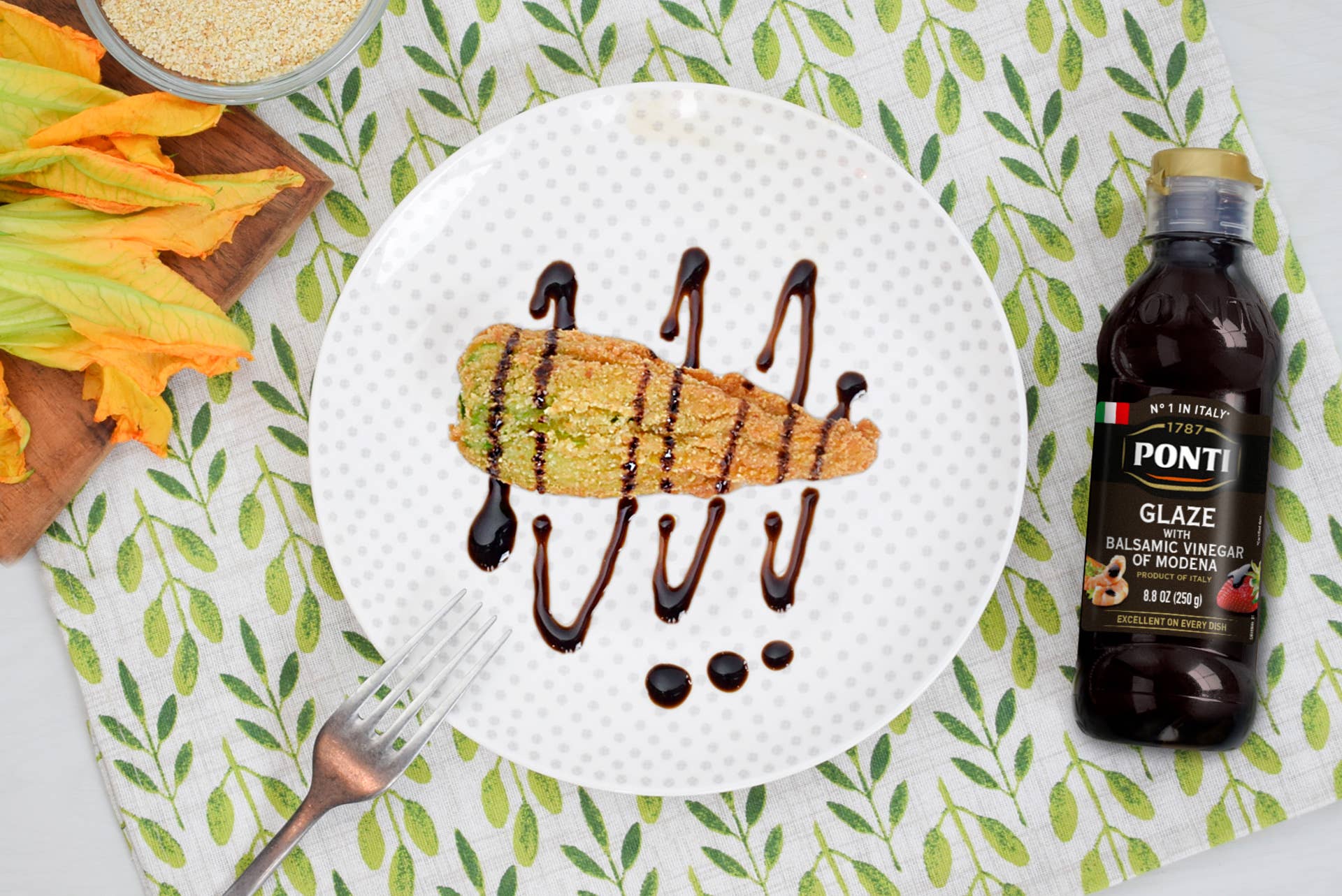 Ponti - Wholesale Vinegar - Glaze with Balsamic Vinegar of Modena IGP Organic 8.8 Oz Pet2