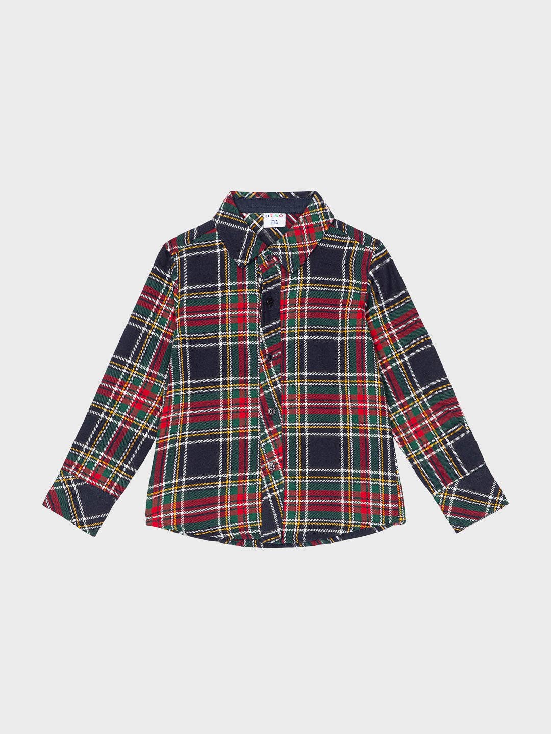 Ativo Kids - Vendita all'ingrosso Camicia button down - Bambini - Ativo Kids - Camicia a maniche lunghe per bambino 6-36 mesi0