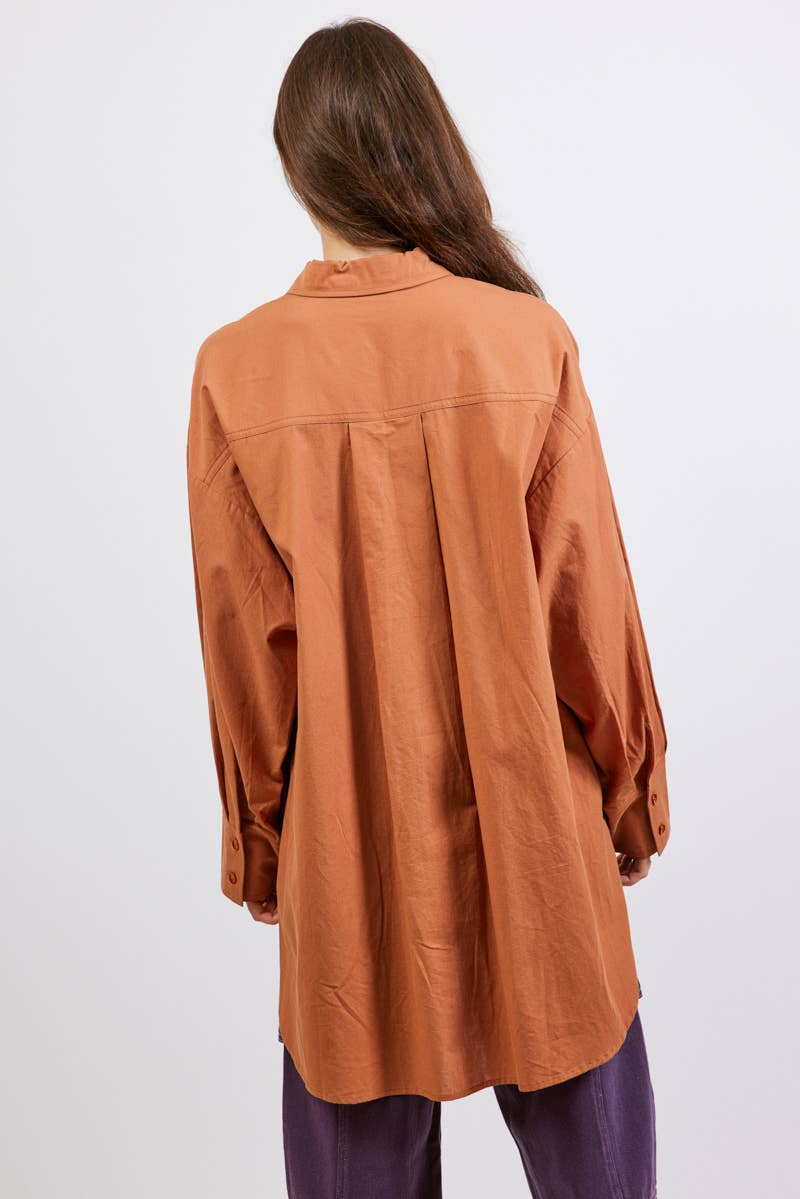 Signature 8 - Wholesale Button Down Shirt - Women's - OVERSIZED SHIRT S1924C1