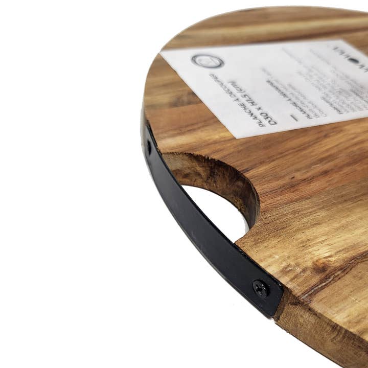 NHP International - Wholesale Cutting Board - Acacia wooden cutting boards or serving boards with metallic3