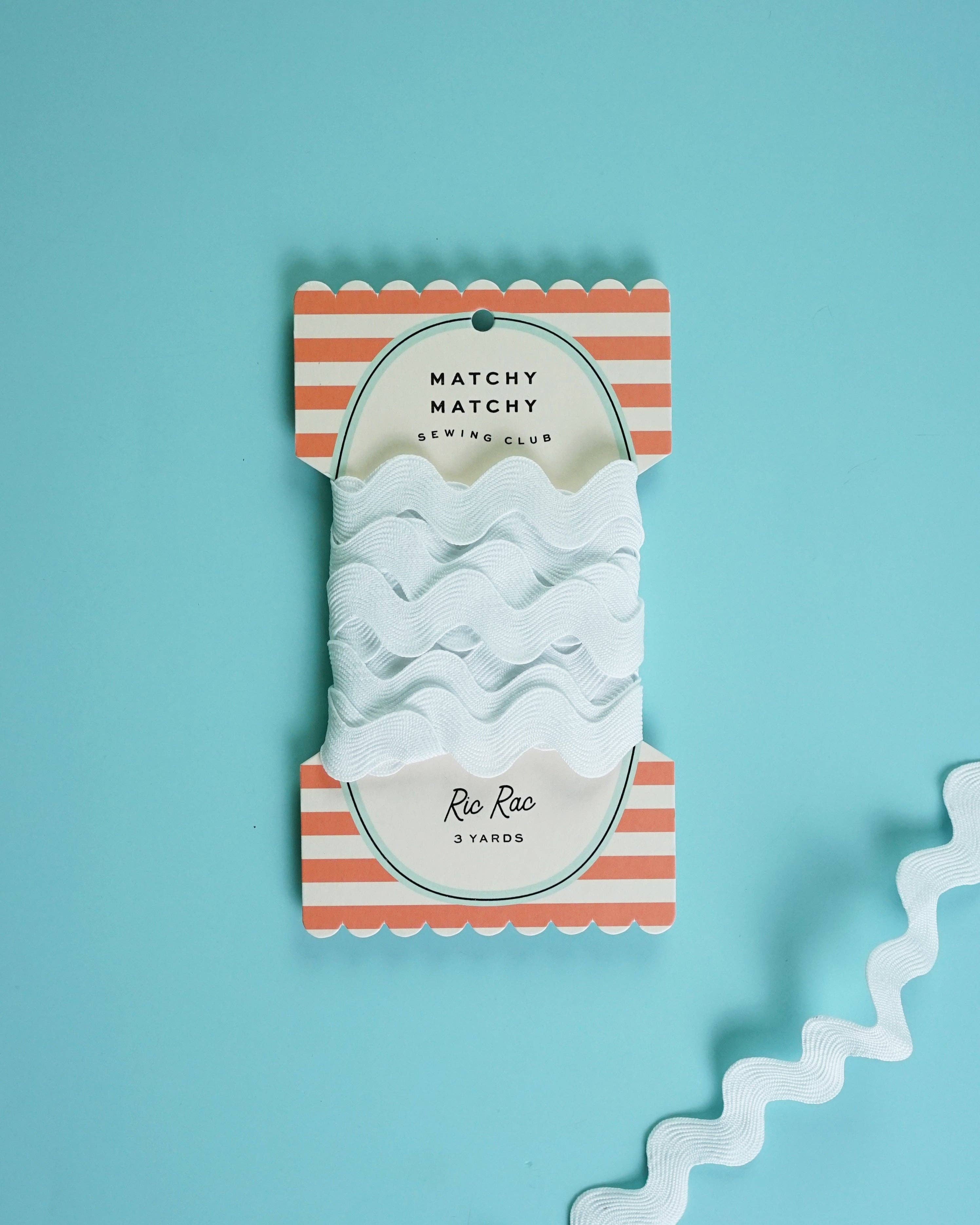 Matchy Matchy Sewing Club – wholesale Tygrulle – Krita Stor Ric Rac