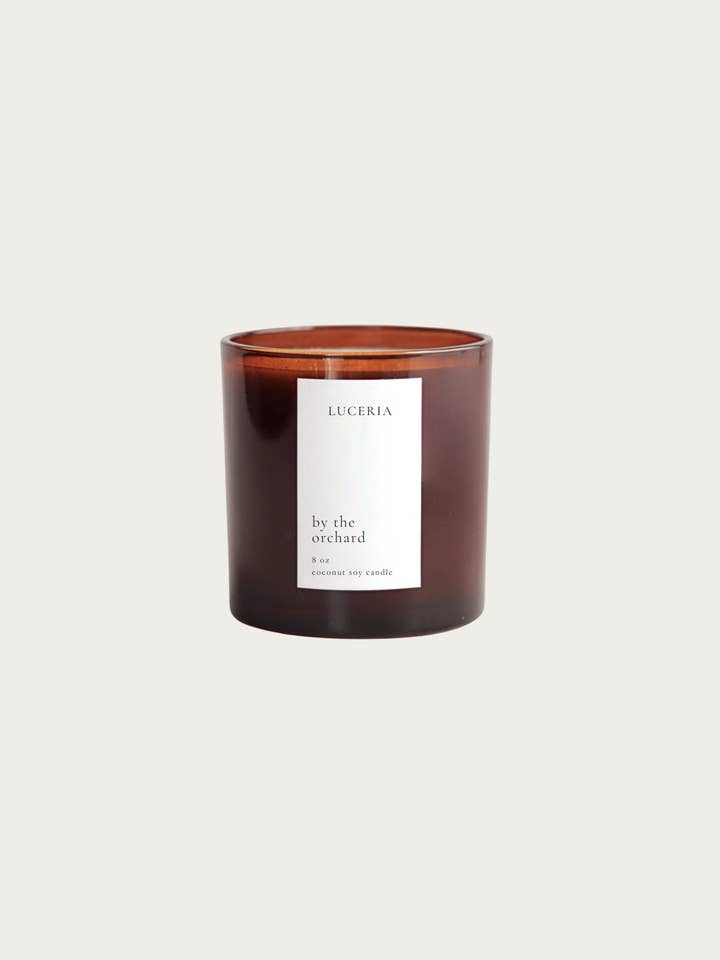 By the Orchard Candle | Non-Toxic Soy Wax | Citrus Scented for wholesale by Luceria Candle Co.