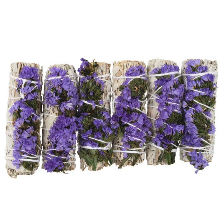 Benjamin International - Wholesale Sage Bundle - White Sage With Blue Sinvata