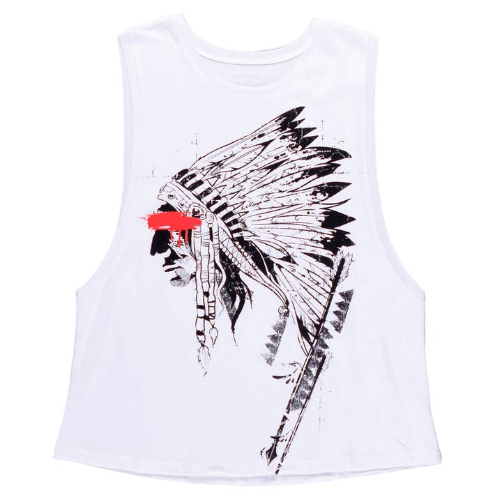 HERITAGE TANKTOP FÜR DAMEN, WEISS für den Großhandel von Lawless Apparel