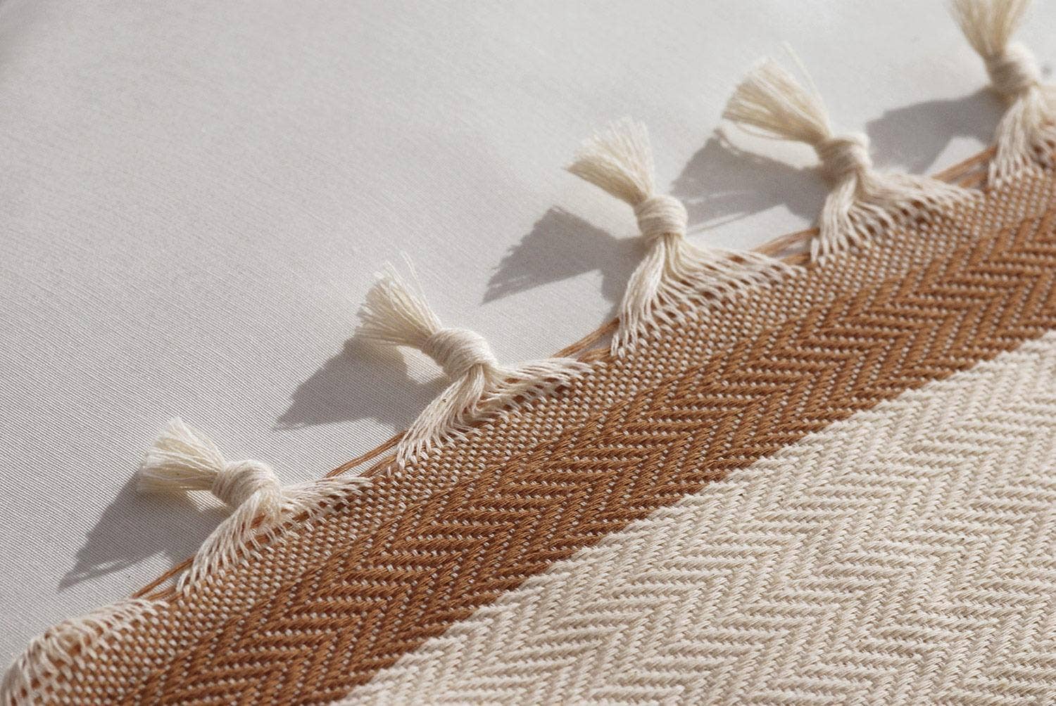 Kikoya - Wholesale Bedding Blanket - Cotton Bedspread Tassel Fringes Light Blanket Simple Seaside1