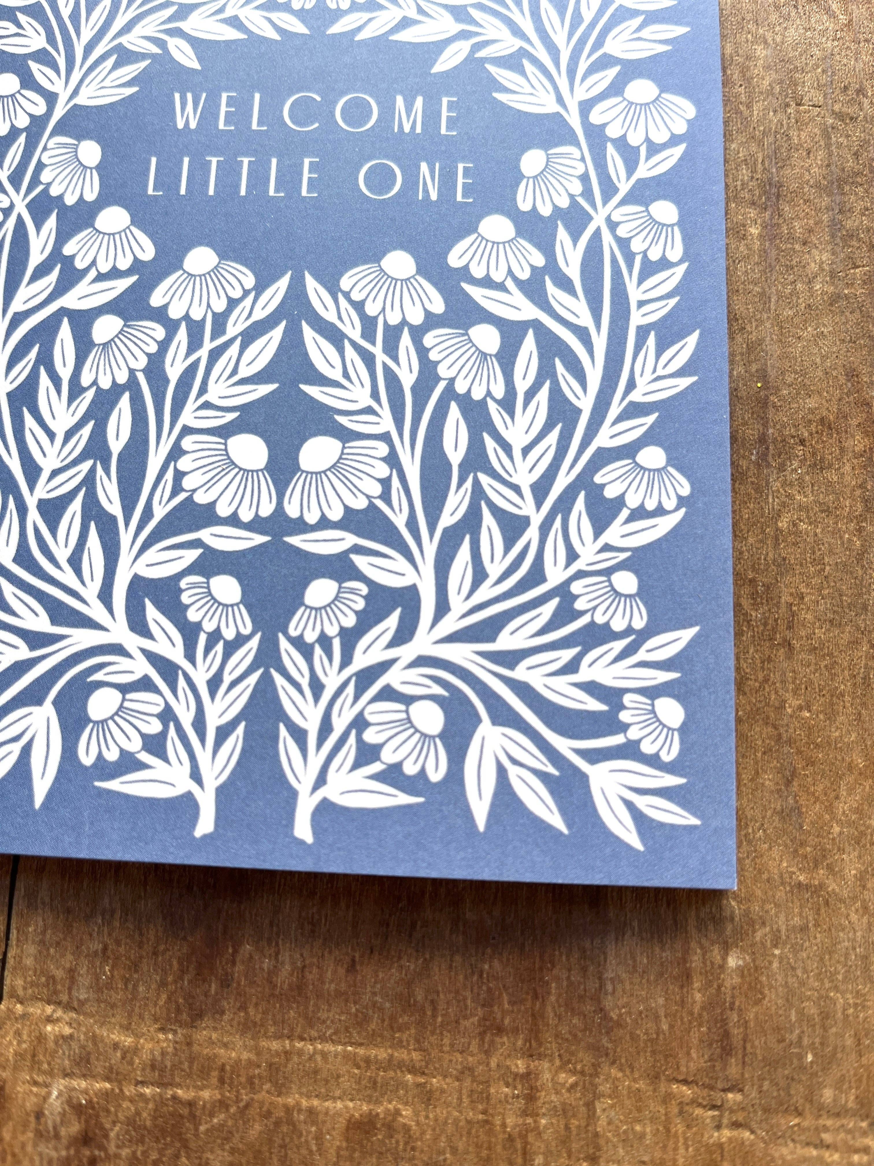 Katharine Watson - Vente Cartes bébé - Carte de vœux « Welcome Little One »6