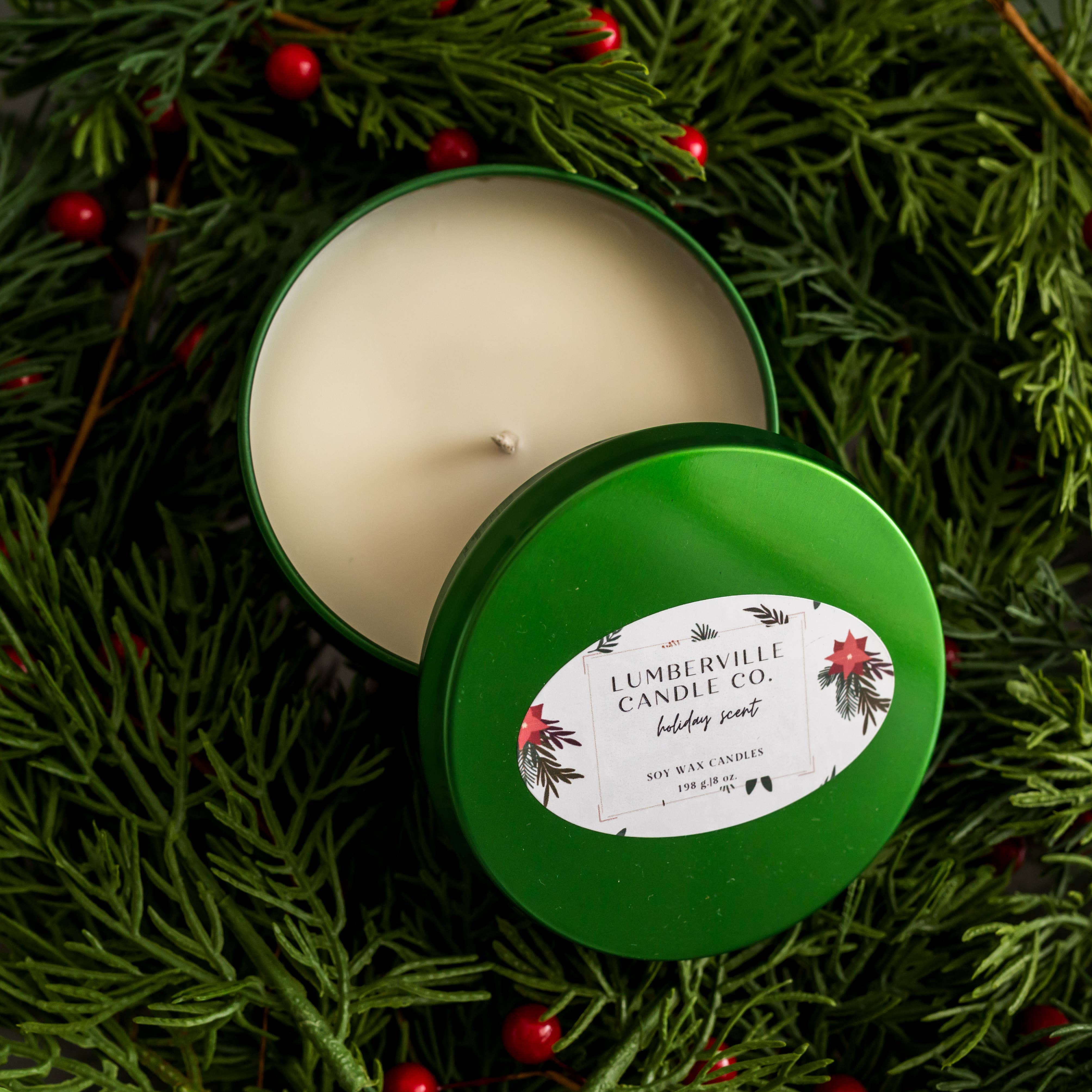 Lumberville Candle Co. - Wholesale Jar/Filled Candle - Cinnamon Spiced Vanilla7