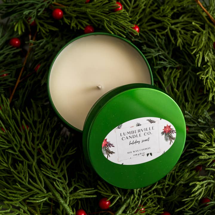 Lumberville Candle Co. - Wholesale Jar/Filled Candle - Cinnamon Spiced Vanilla7