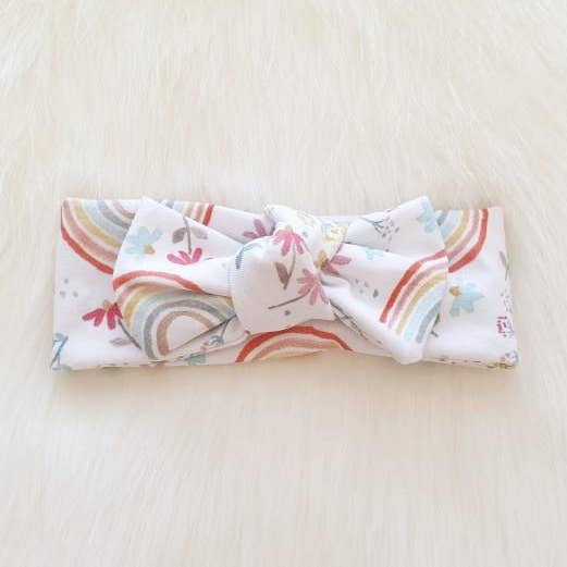 Bandeau d'été à nœud arc-en-ciel pour la vente par Tribe of Five