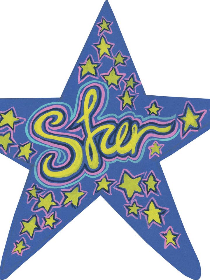 Cartão de saudações em forma de estrela - Estrela por atacado de North Star Cards