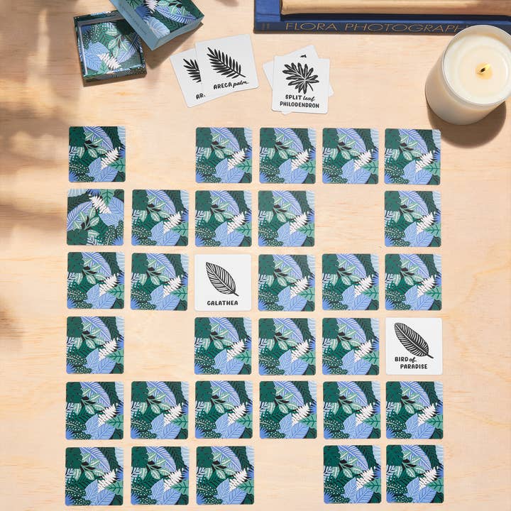Ordinary Habit - Wholesale Card Game - Learn Your Leaves Matching Cards by Wild Hart Paper