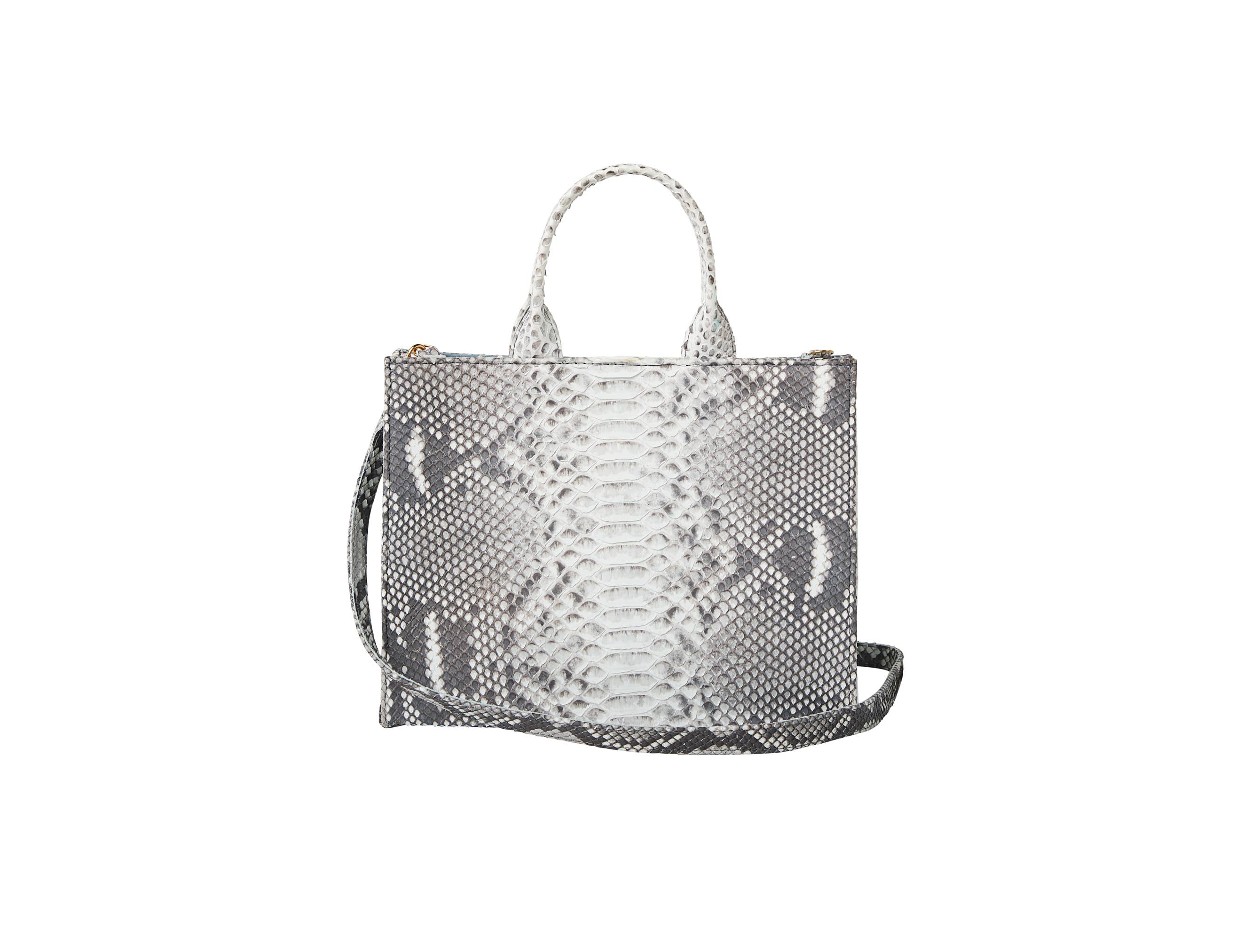 Sarah Stewart – Mala com alça superior – Mulher por atacado – A Adelaide · Natural Python