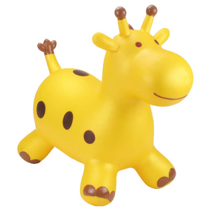 Hippychick - Wholesale Inflatable Toy - Kids & Baby - Happy Hopperz - Yellow Giraffe