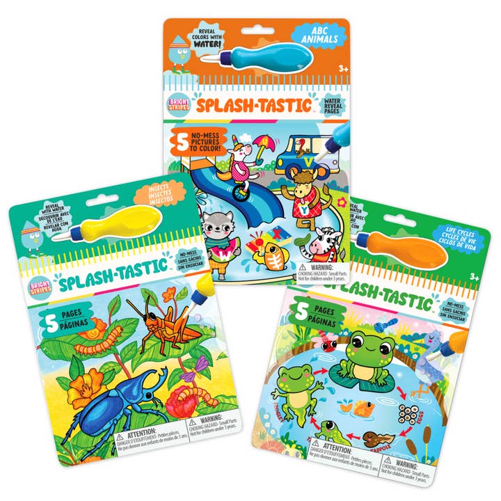 Splash*Tastic PDQ Assortment- Learn & Play for wholesale by Bright Stripes