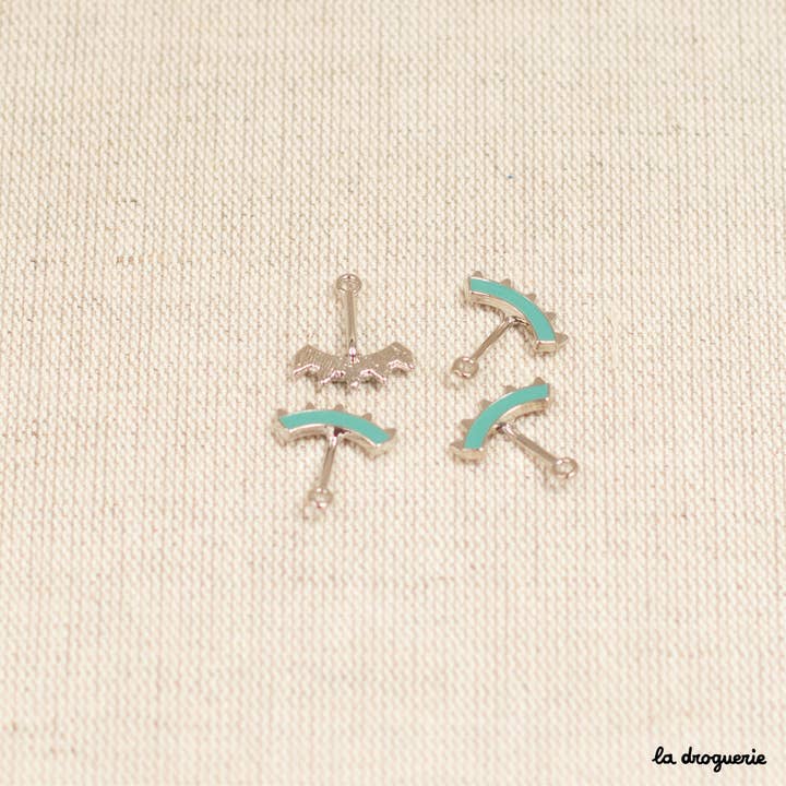 LA DROGUERIE – Großhandel Perlen – Kleines emailliertes Wappen 17 x 15 mm8