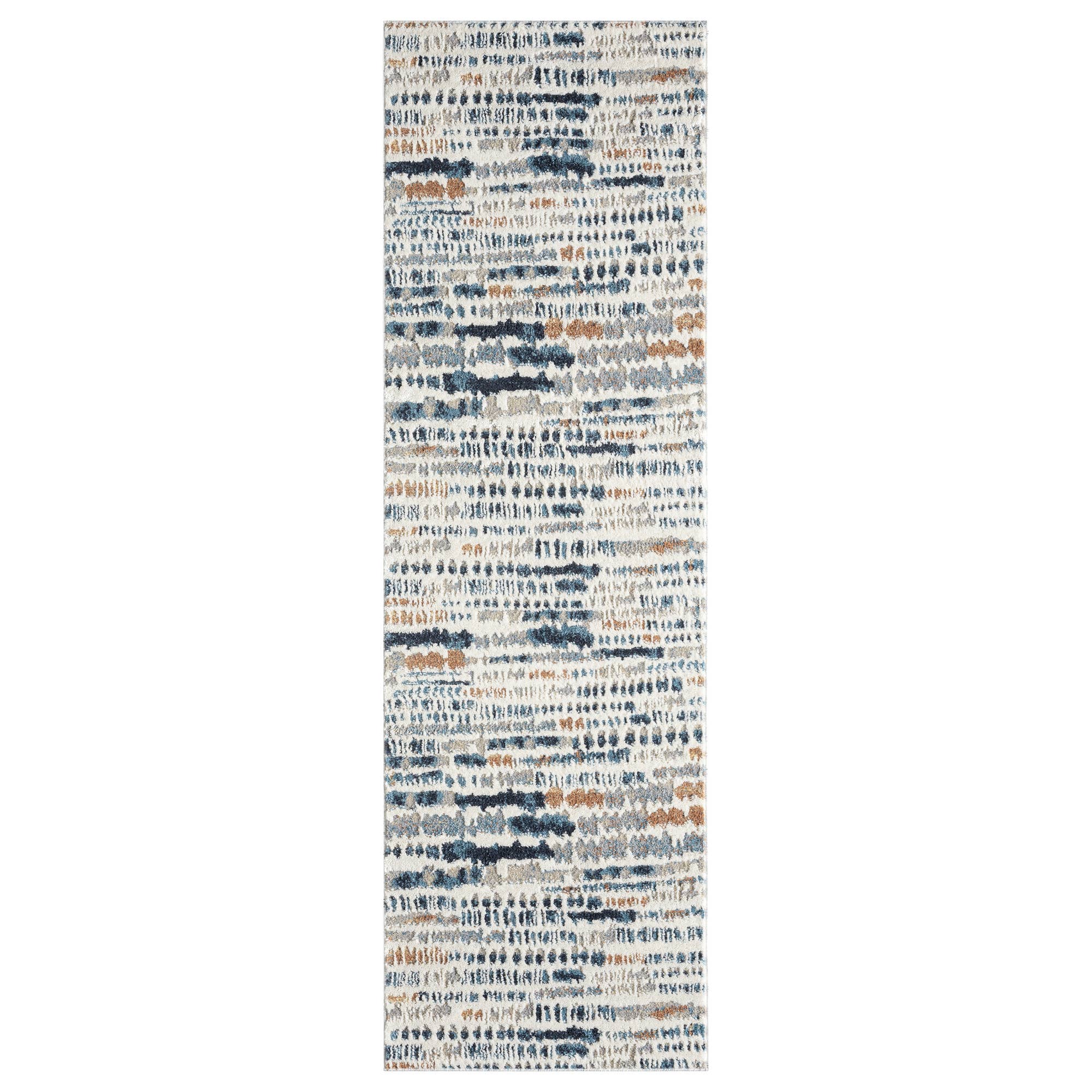 LR Home - Wholesale Area Rug - Washable Modern Blue/Gray Abstract Indoor Area Rug5