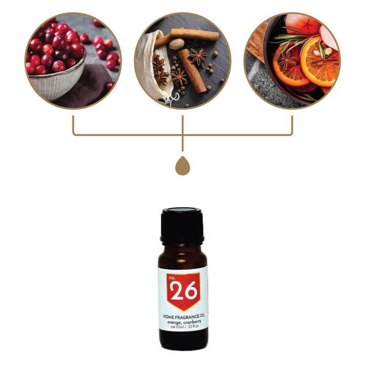 No. 26 Orange Cranberry Home Fragrance Diffuser Oil for wholesale by ACDC Co.