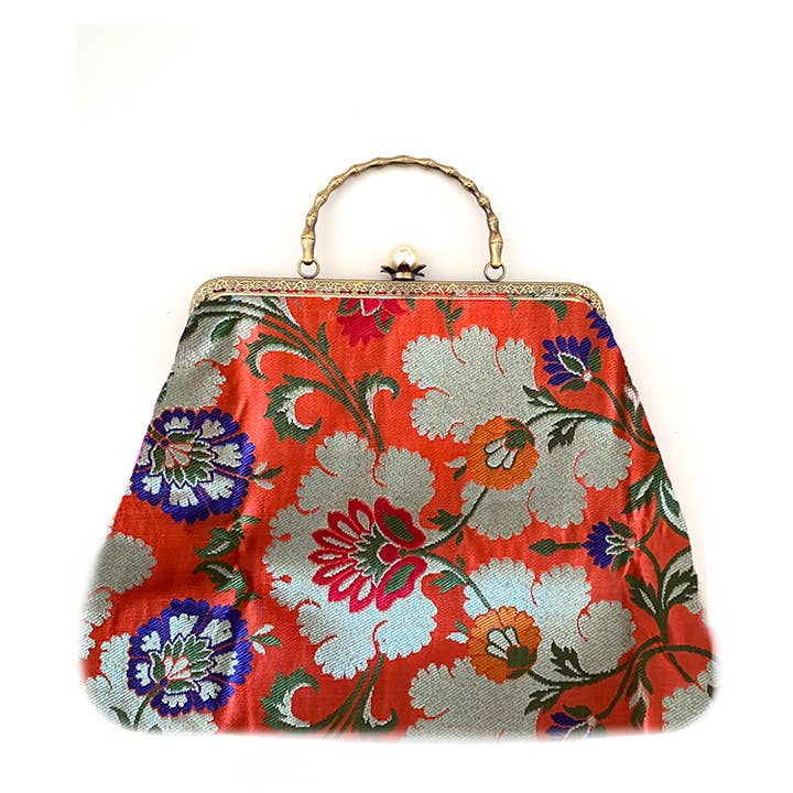 Maria Sole Rodriguez - Wholesale Clutch Bag - Women's - Bassoon Perla Medium, bag with pearl, handmade, Italy25