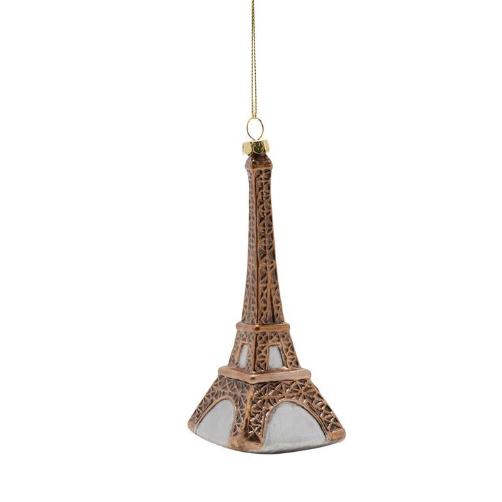WIDDOP and Co. - Wholesale Christmas Decoration - Hanging Tree Decoration - Eiffel Tower