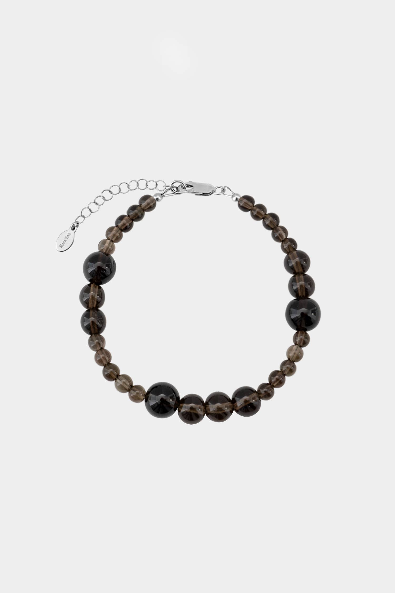 Kara Yoo - Wholesale Beaded Bracelet - Avery Bracelet - Smoky Quartz