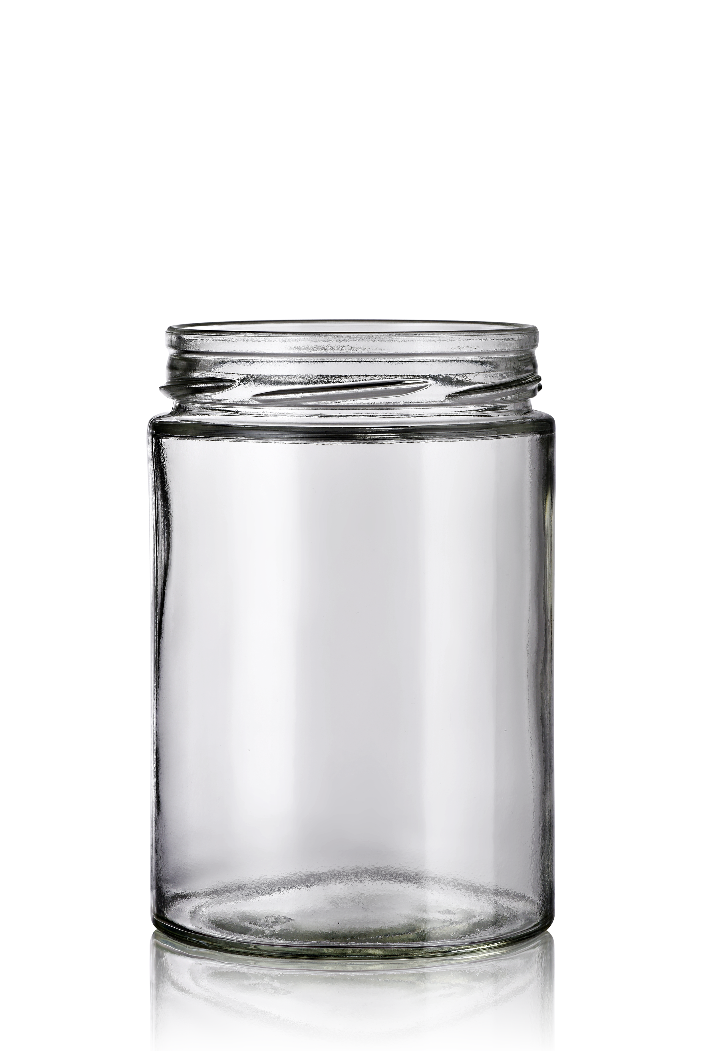 Little Pots - Wholesale Jar - 580ml Muscadin glass jar with high skirt lid1