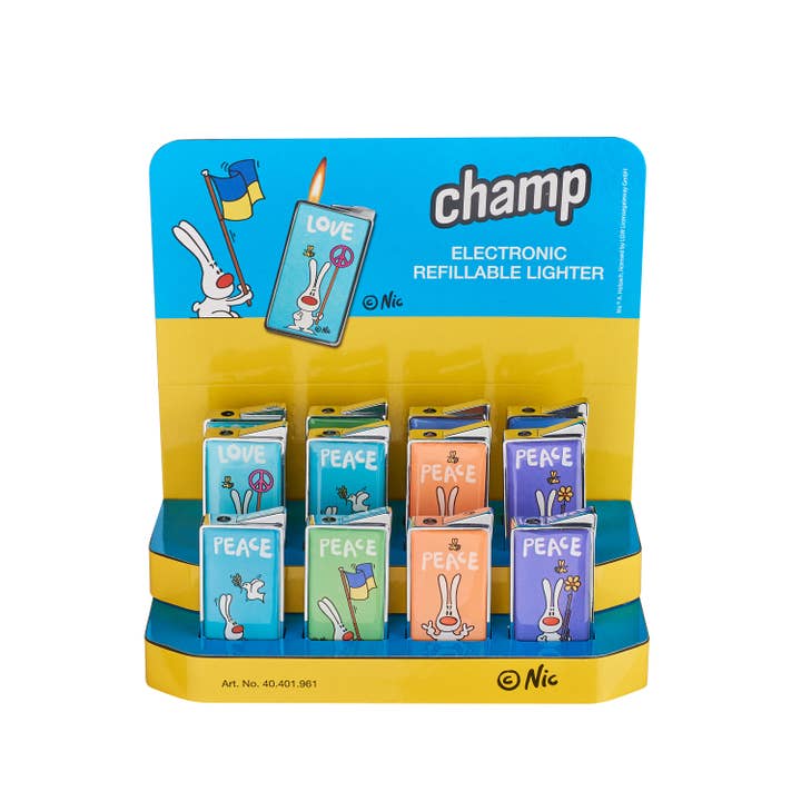 Champ by Polyflame - Wholesale Lighter - NIC piezo lighter
