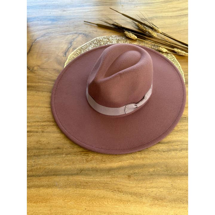 Bella Betty - Wholesale Fedora - Women's - Best seller Fashion Classic Wide Brim Felt Hat With Ribbone28