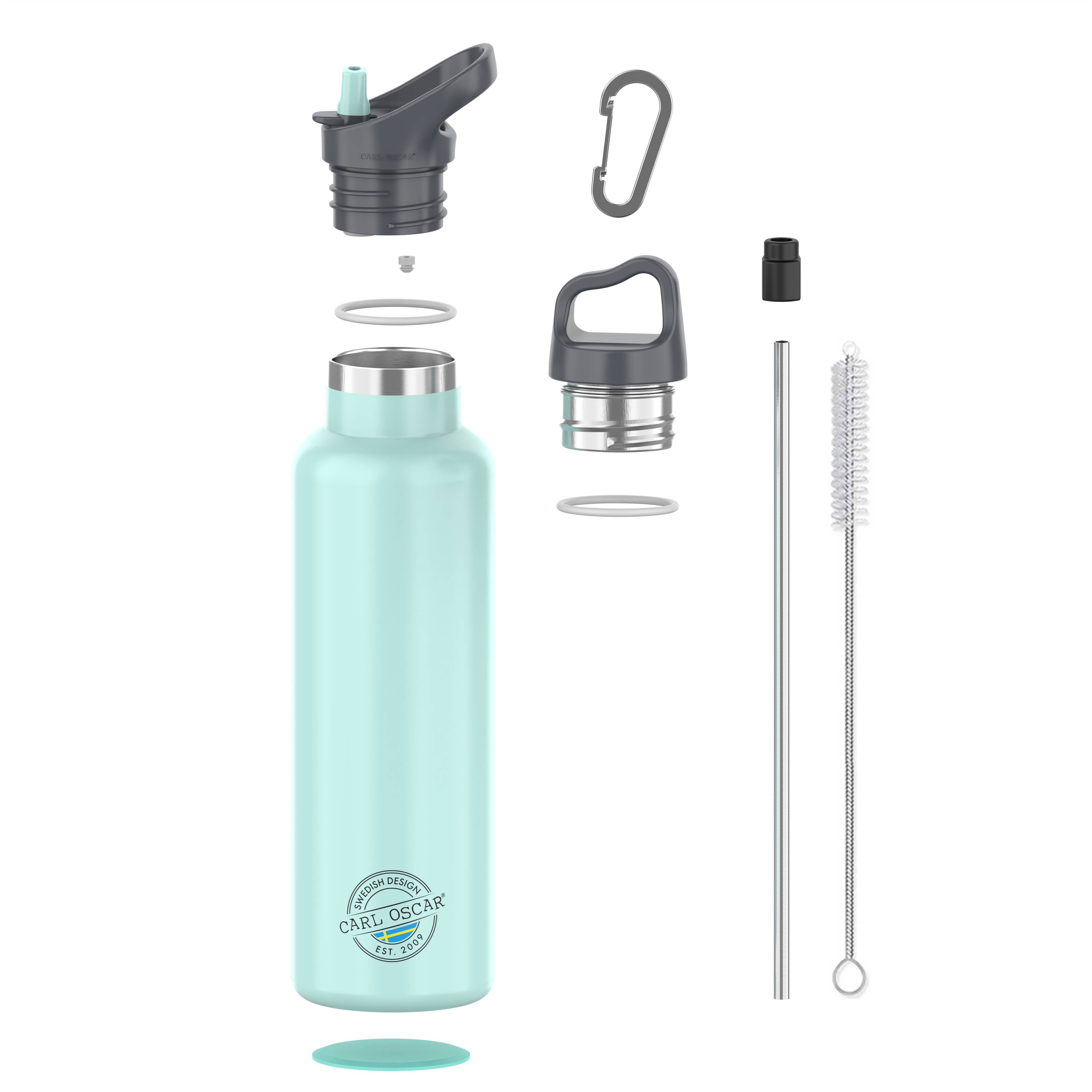 Carl Oscar – Großhandel Trinkflaschen – TEMPflask™ 0,7 l - Bunte Farben2