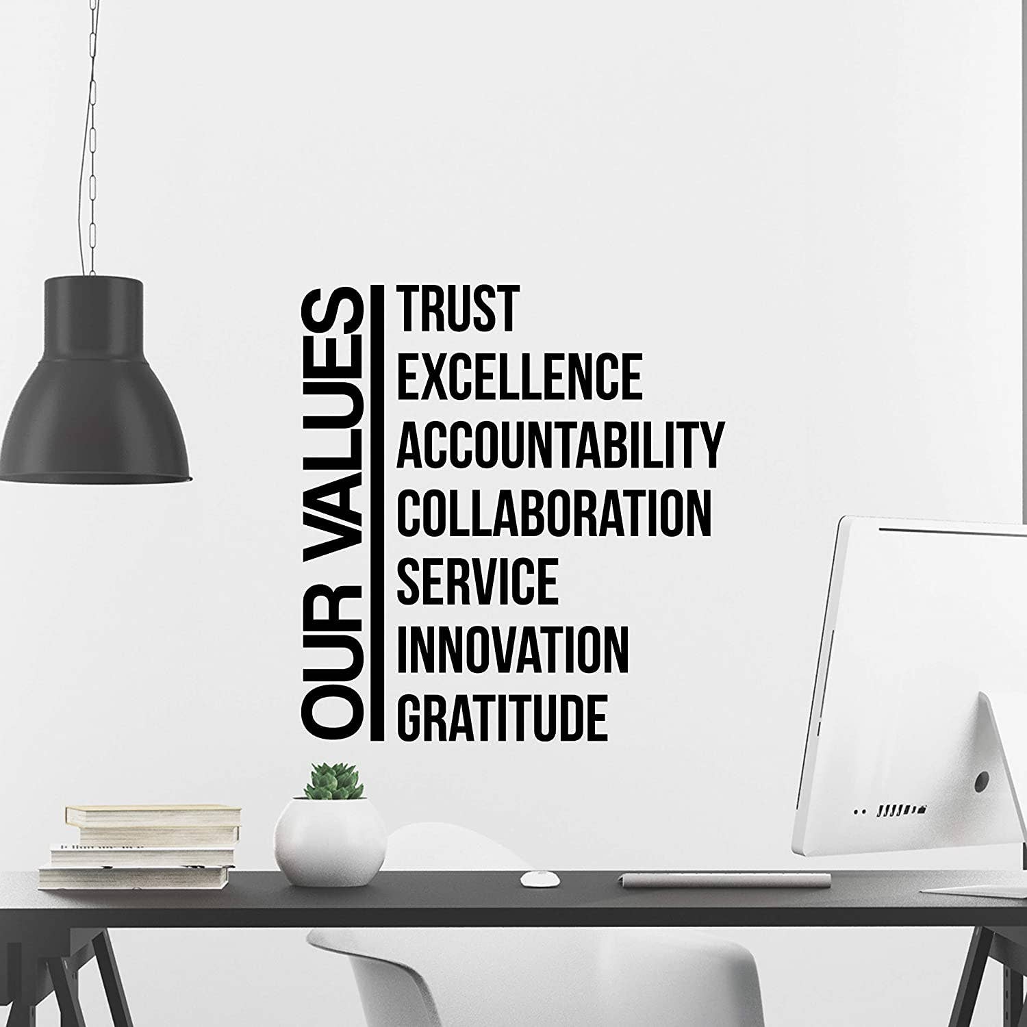 My Vinyl Story - Wholesale Wall Decal/Stickers - Our Values Wall Decal Sticker6