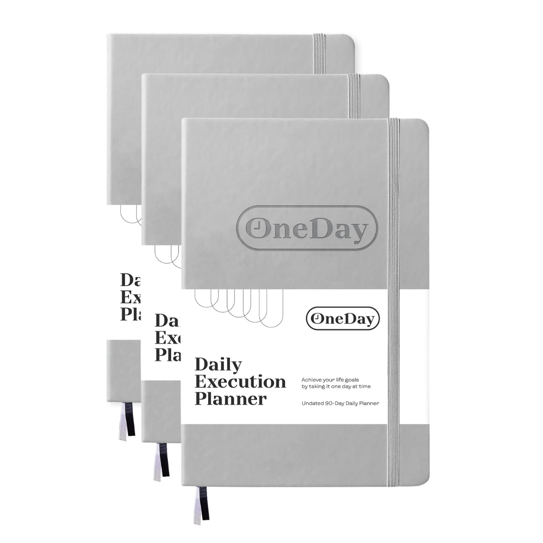 The One Day Co. - Wholesale Planner - Goal Getter Gray7