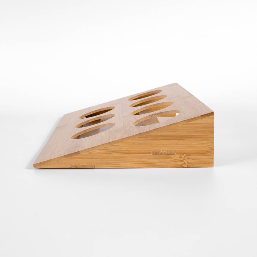 Solaris Tea / Good Earth Goods e.K. - Wholesale Retailer Display - Food & Drink - Bamboo display for our be better chakra teas3