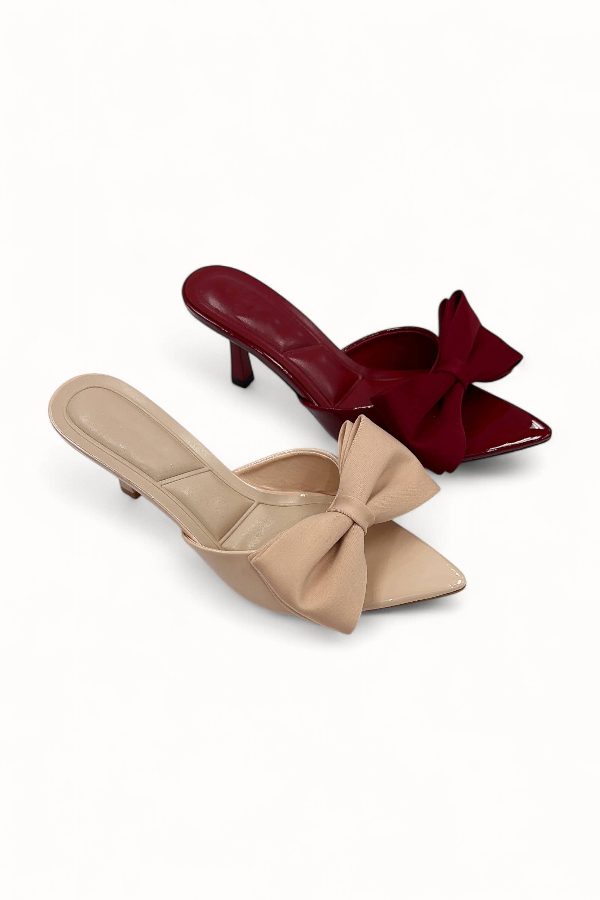 CCOCCI – wholesale Low heels – Women′s – SUSAN-60 SLEELK POINTY TOE WITH OVERSIZED BOW HEEL2