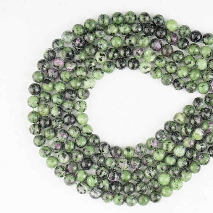 Soothing Crystals Beads - Wholesale Beads - Crystal Jewelry Beads |  Ruby Zosite | Gemstone Beads4