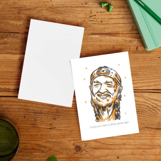 Party Collective - Wholesale Birthday Card - Hope you have a Willie great day Card4