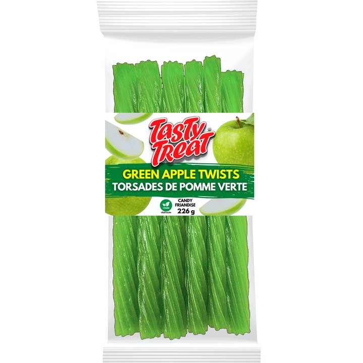 Torsades de Réglisse Pomme Verte 226g pour la vente par Tasty Treat