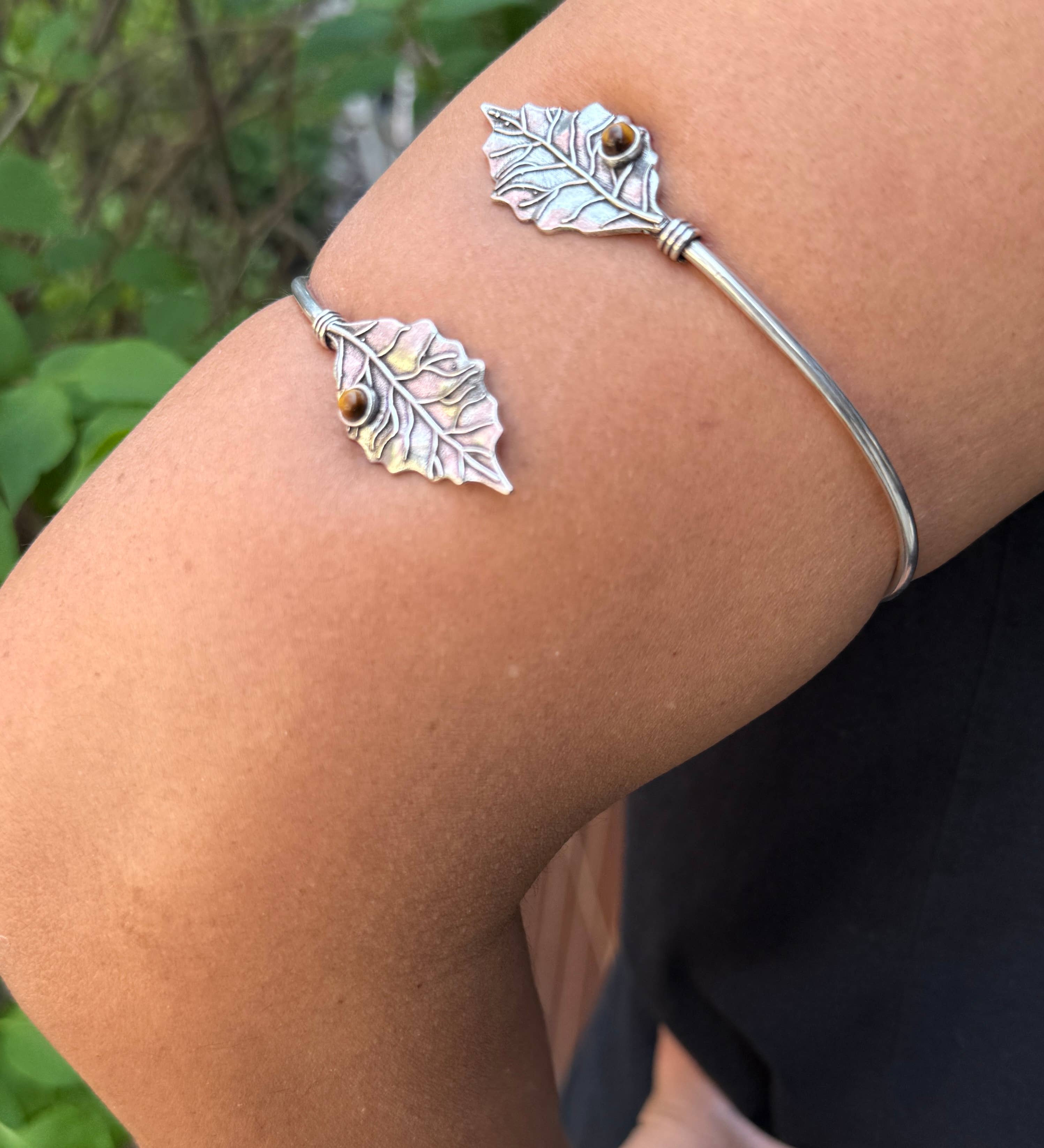 Lungta Imports - Wholesale Charm/Dangle Bracelet - Handcrafted Arm Cuff Bracelet Armlet Armband With Stones3