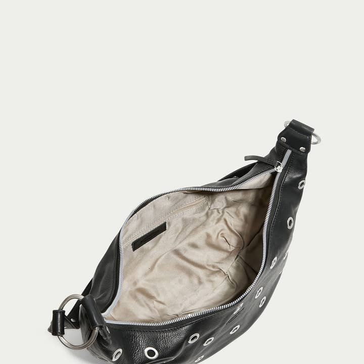 Black With Grommets Notting Hill Convertible Crossbody for wholesale on Faire3