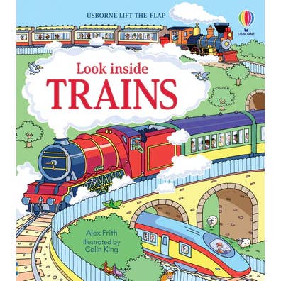 HarperCollins - Wholesale Preschool Book (3-5) - Look Inside Trains