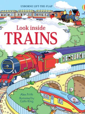 Look Inside Trains for wholesale by HarperCollins