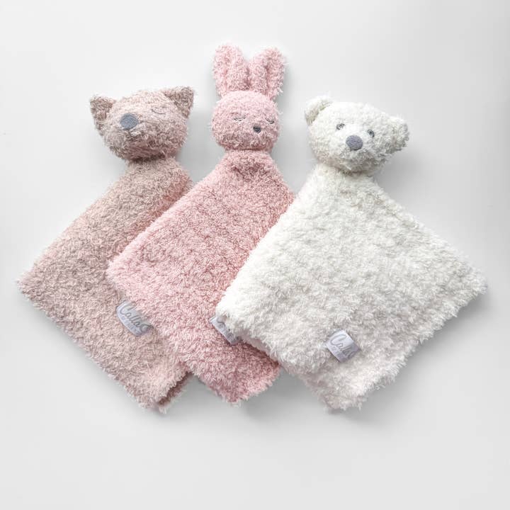 Calla & Friends - Wholesale Security/Cuddle Blanket - Baby - Little Snuggles Lovey - Bunny6