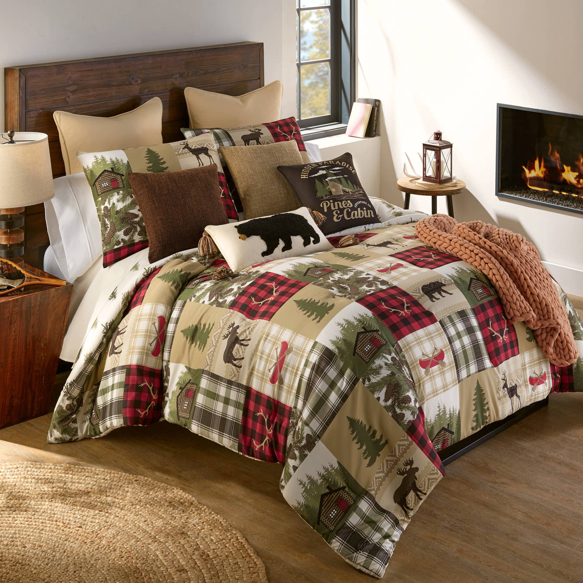 Donna Sharp – wholesale Bedding set – Cedar Lodge Comforter Collection1