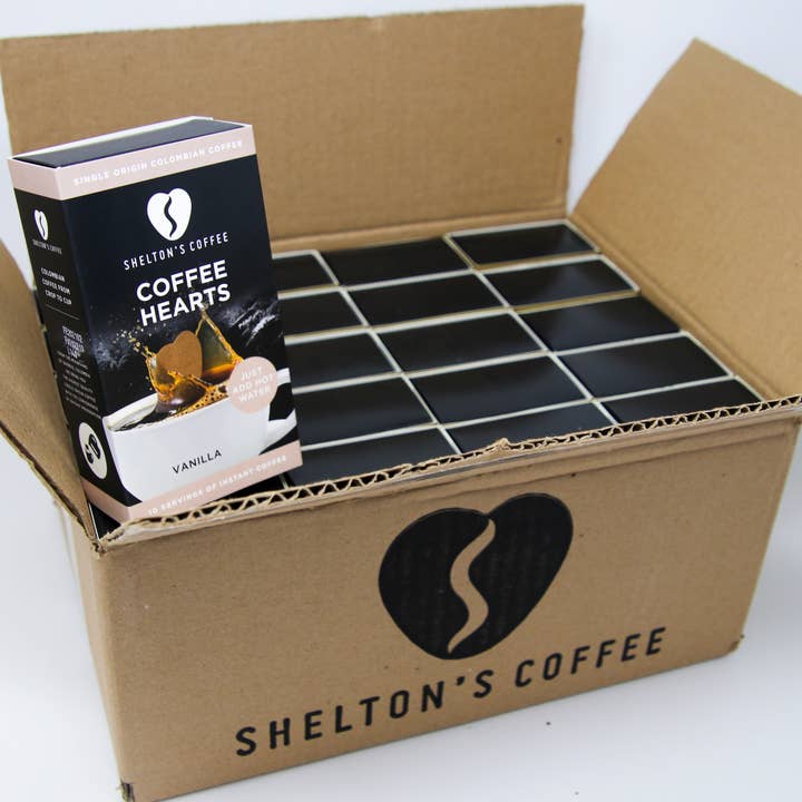 Vanille-Aroma-Master für den Großhandel von Shelton’s Coffee