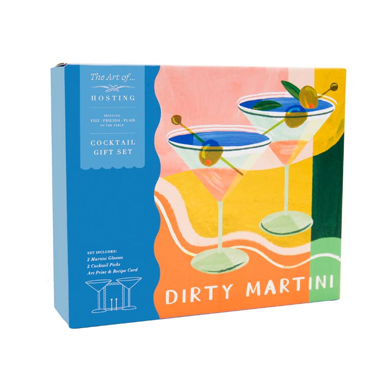 Portico Designs – wholesale Cocktail/liquor glass – Art of Hosting 
Martini Cocktail Gift Set1