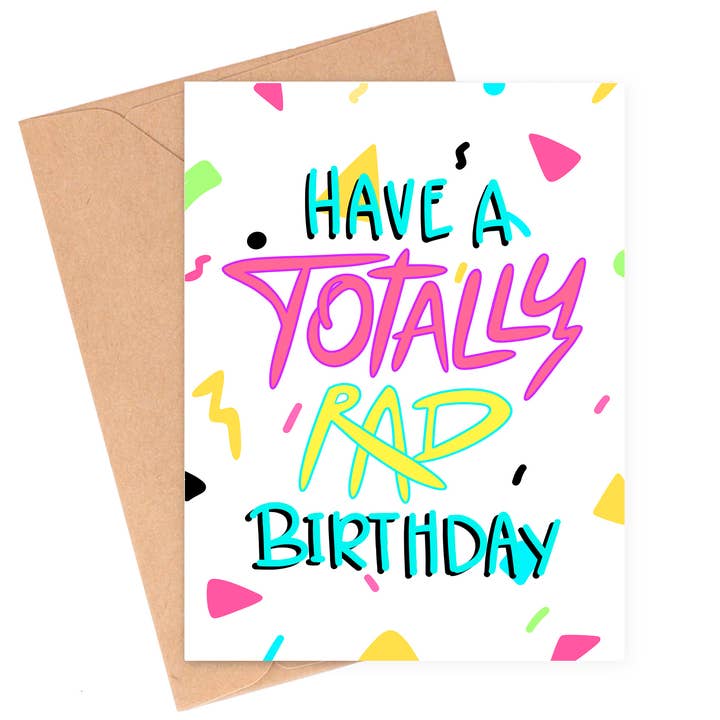Totally Rad Birthday for wholesale by Siyo Boutique